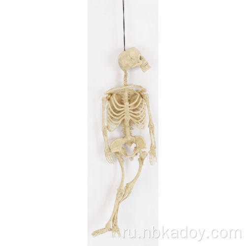 Высококачественный пластиковый скелет на Хэллоуин